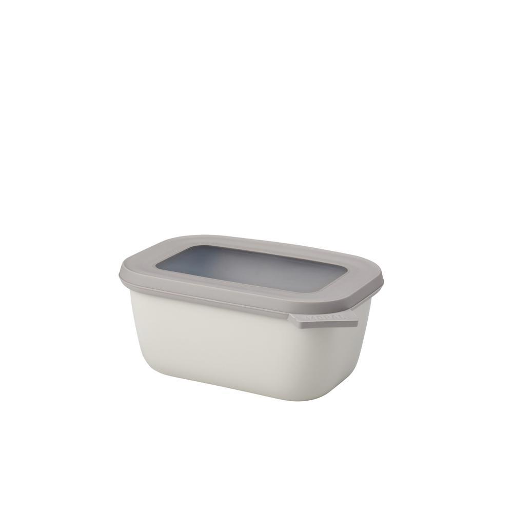 Mepal Cirqula Rectangular Multi Bowl 750ml Nordic White